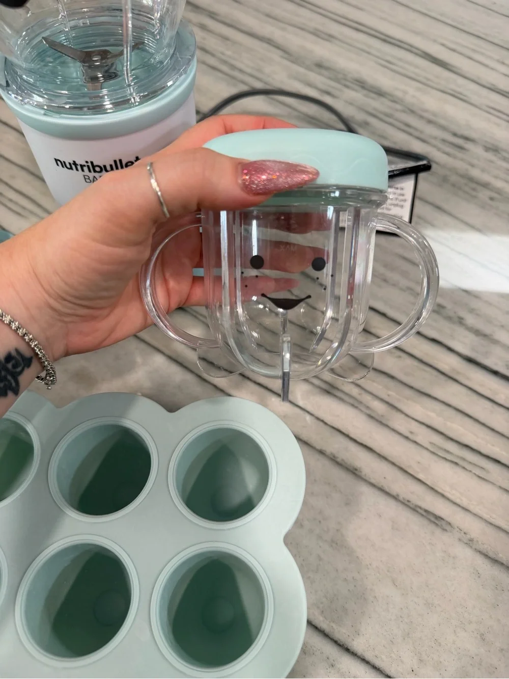 Nutribullet Baby Mint Feeding Blender and Storage Set